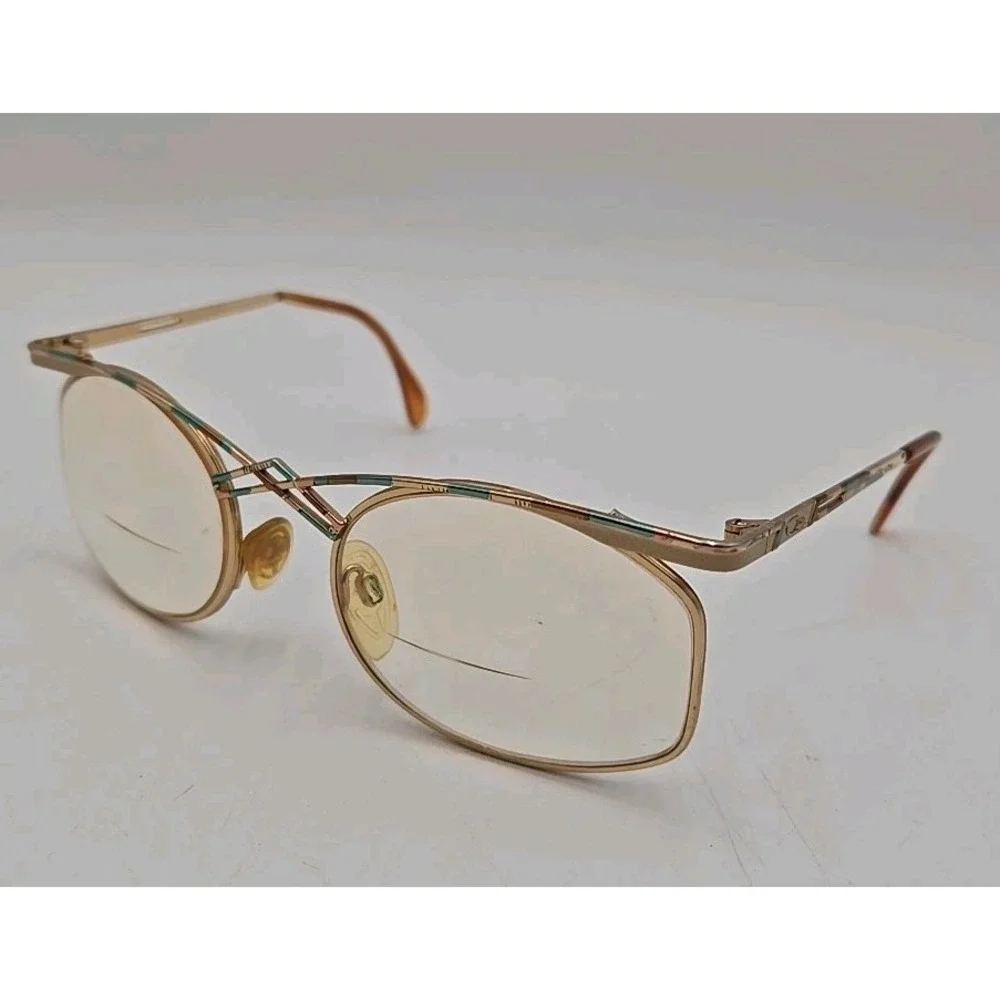 Cazal Vintage Eye‎ glasses Frames Model 266 480 Gold